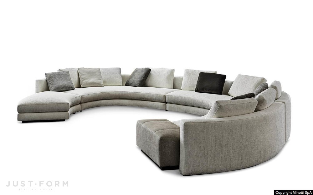 Модульный диван Daniels фабрика Minotti фотография № 1