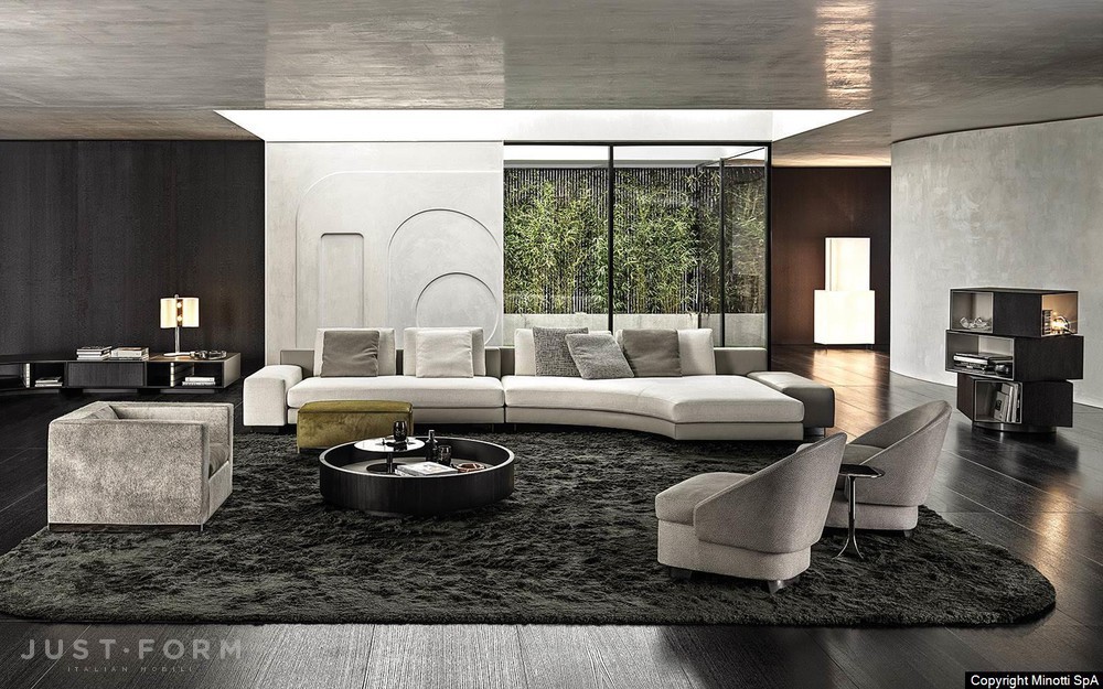 Модульный диван Daniels фабрика Minotti фотография № 15