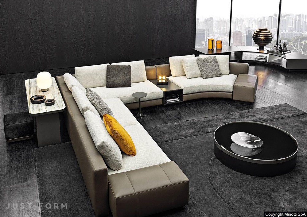 Модульный диван Daniels фабрика Minotti фотография № 25