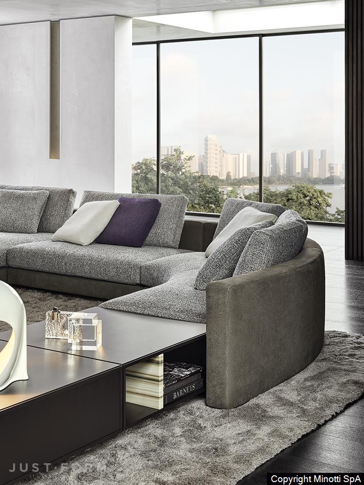 Модульный диван Daniels фабрика Minotti фотография № 26