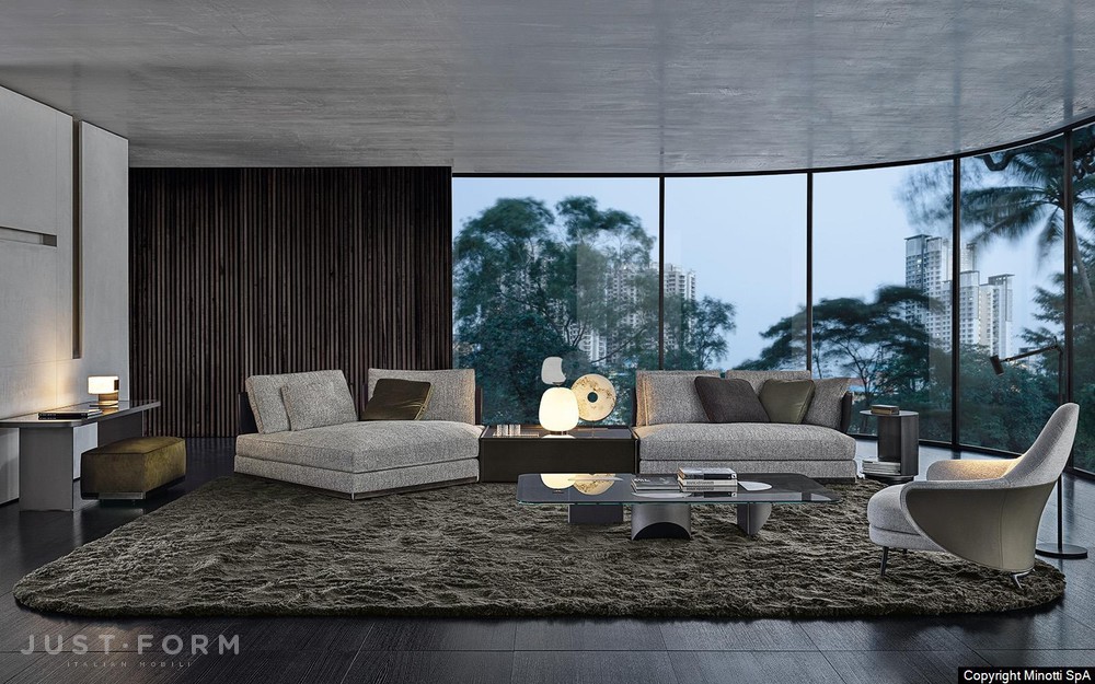 Модульный диван West фабрика Minotti фотография № 5