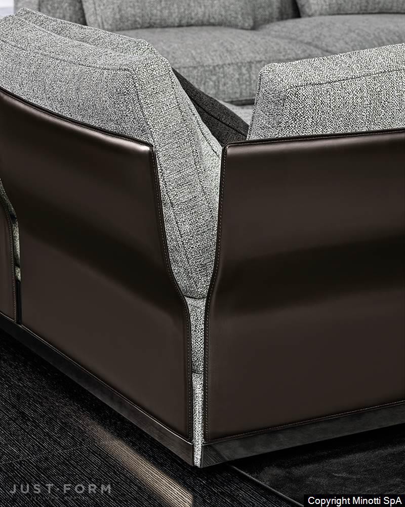 Модульный диван West фабрика Minotti фотография № 7