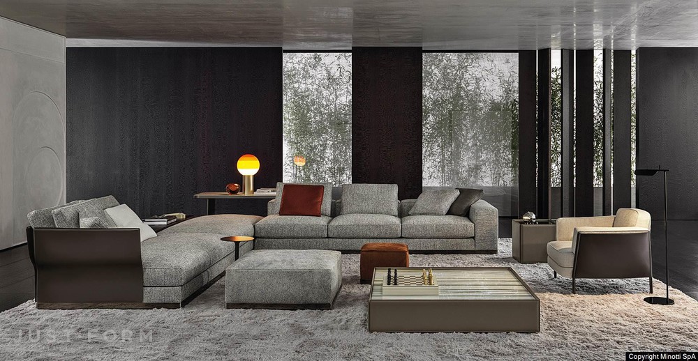Модульный диван West фабрика Minotti фотография № 6