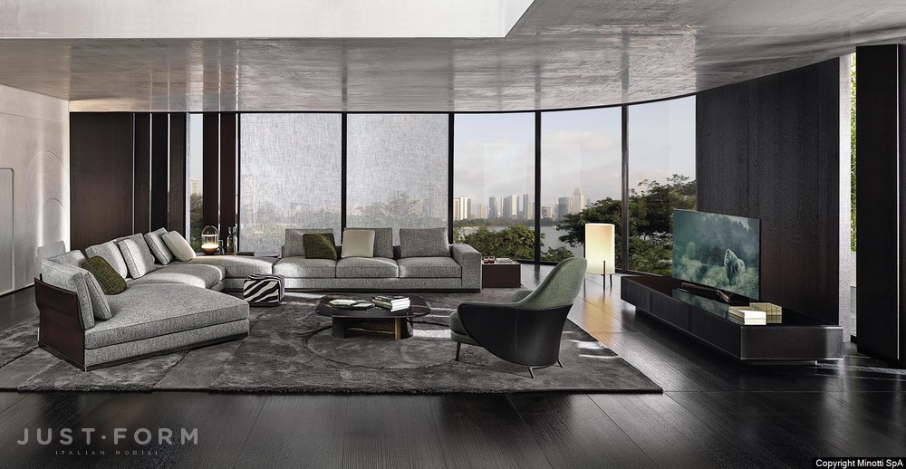 Модульный диван West фабрика Minotti фотография № 10