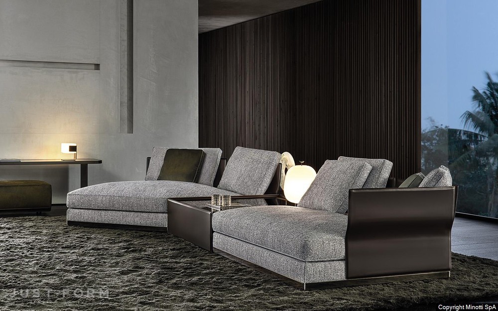 Модульный диван West фабрика Minotti фотография № 12