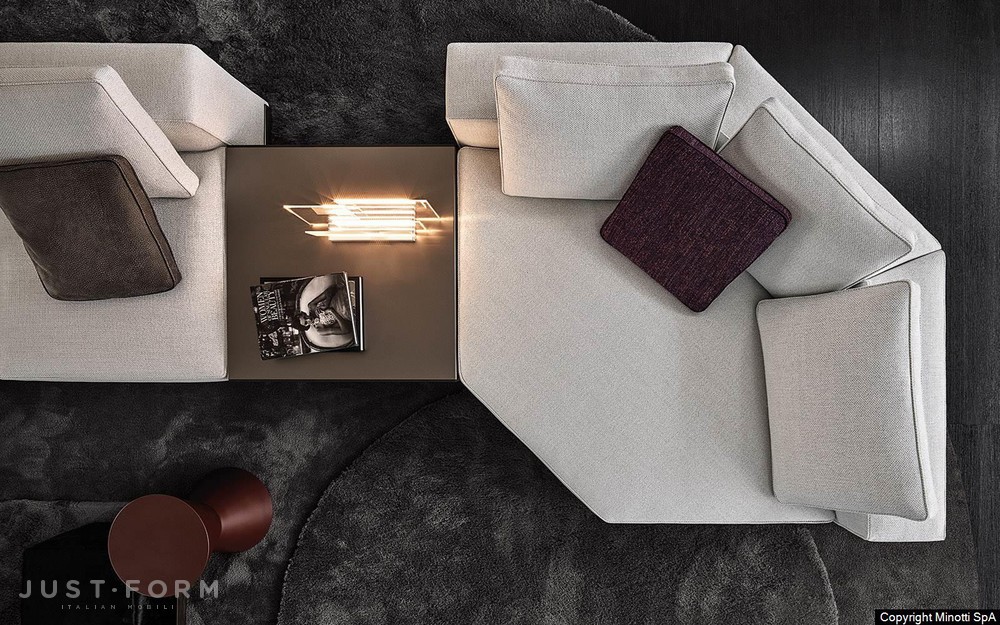 Модульный диван West фабрика Minotti фотография № 14
