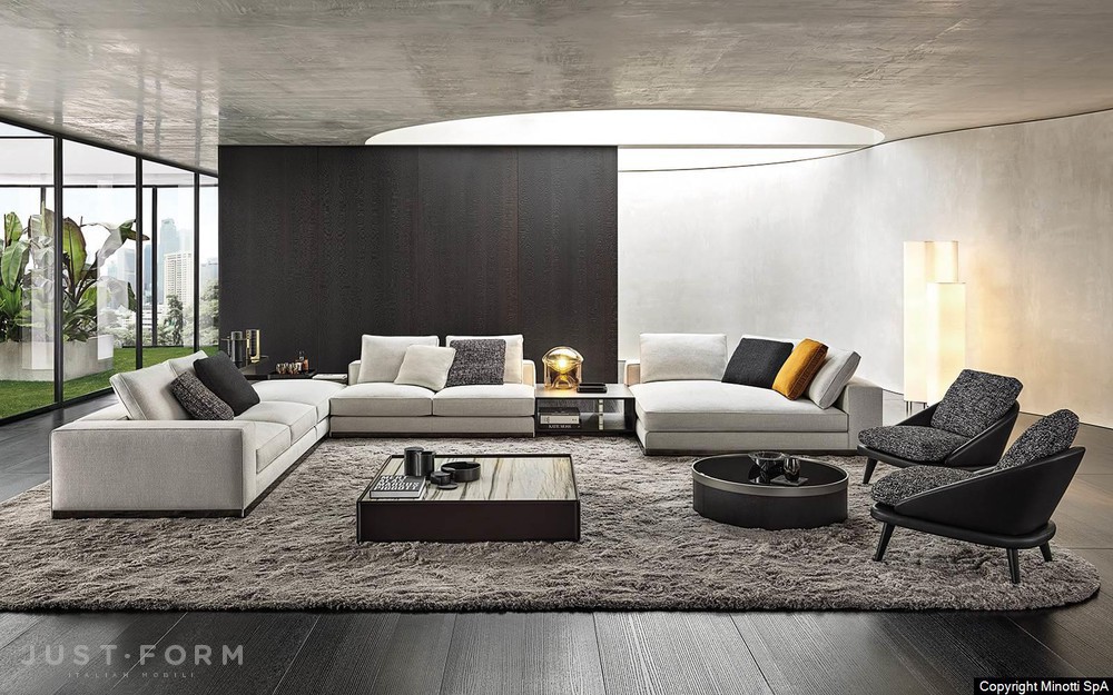 Модульный диван West фабрика Minotti фотография № 18