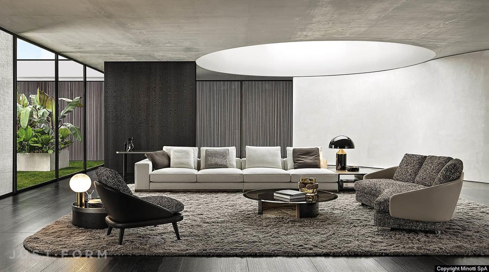 Модульный диван West фабрика Minotti фотография № 21