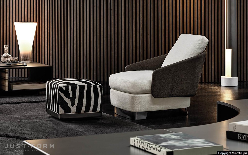 Кресло Lawson фабрика Minotti фотография № 25