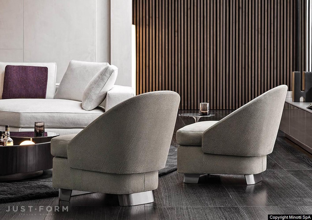 Кресло Lawson фабрика Minotti фотография № 26