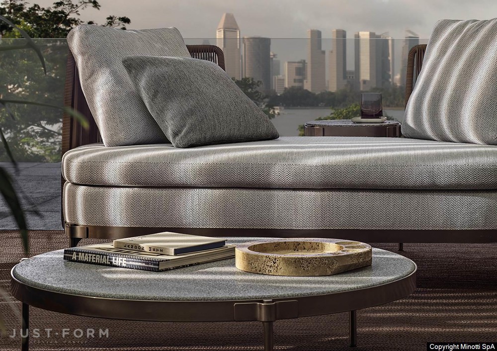 Садовый диван Tape "Cord" Outdoor фабрика Minotti фотография № 10