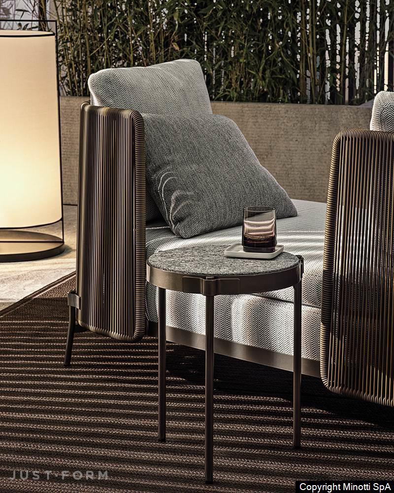 Садовый диван Tape "Cord" Outdoor фабрика Minotti фотография № 9