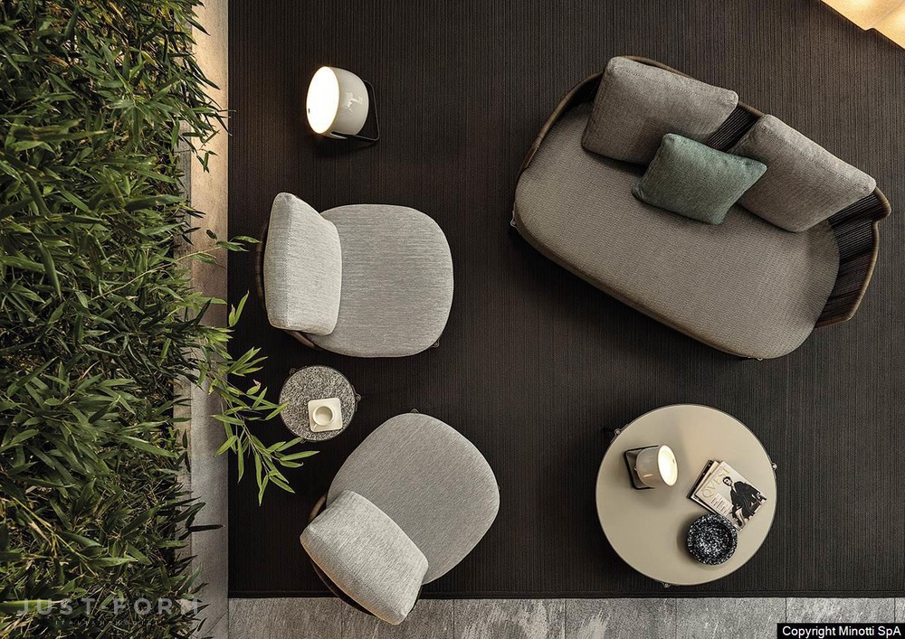 Садовый диван Tape "Cord" Outdoor фабрика Minotti фотография № 15