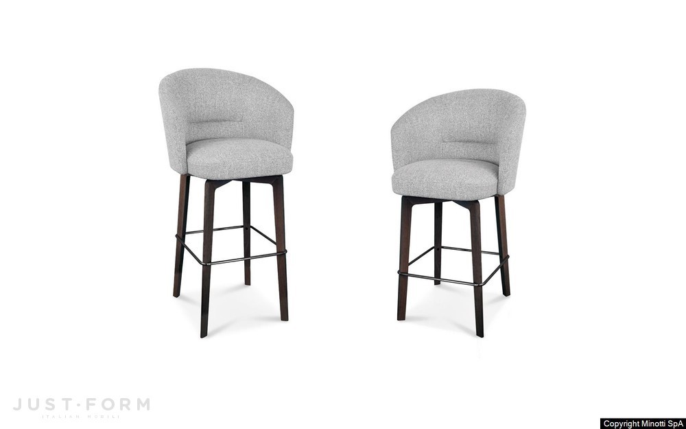 Барный стул Amelie "Stool" фабрика Minotti фотография № 1