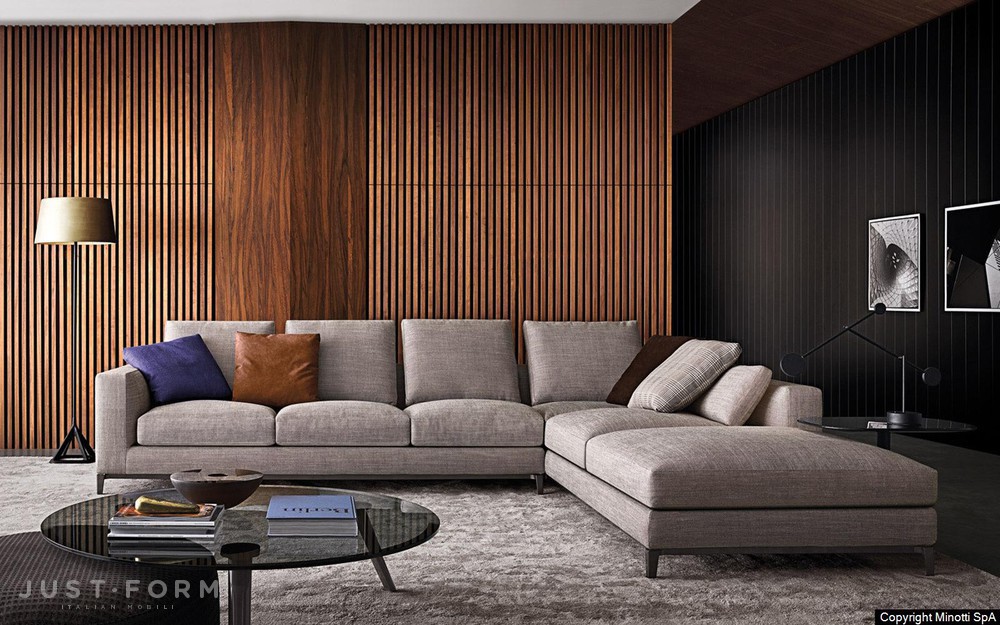 Модульный диван Andersen фабрика Minotti фотография № 10