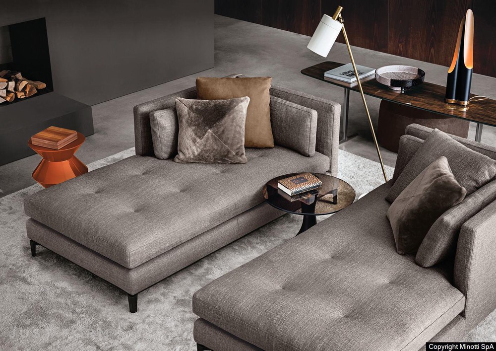 Кушетка Andersen фабрика Minotti фотография № 4