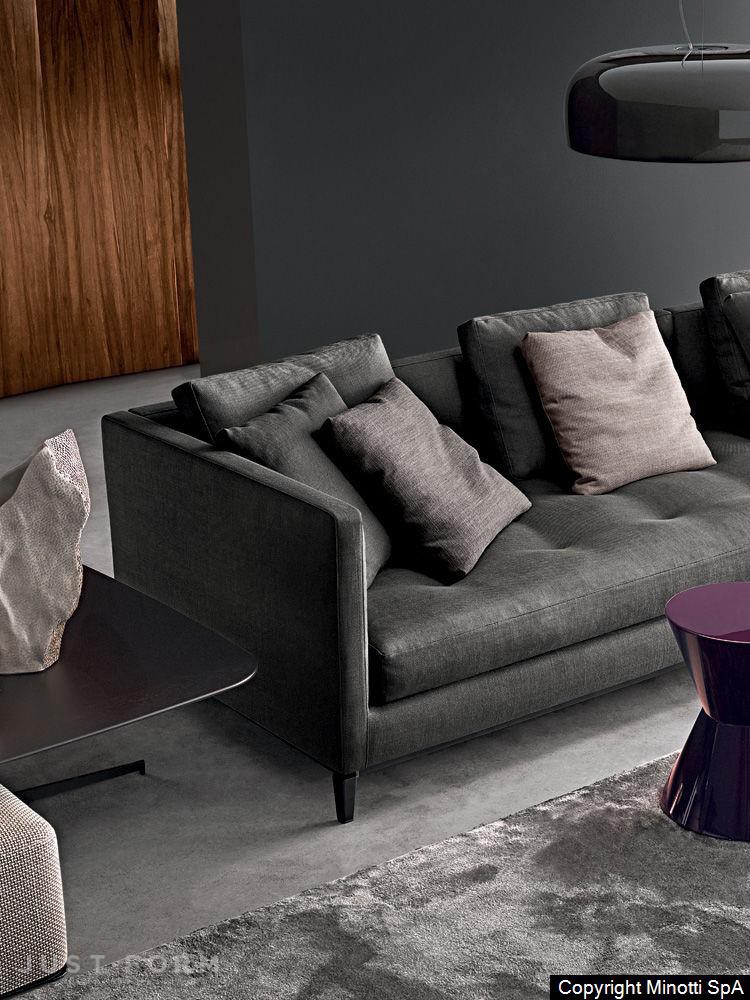 Модульный диван Andersen Slim 103 "Quilt" фабрика Minotti фотография № 3