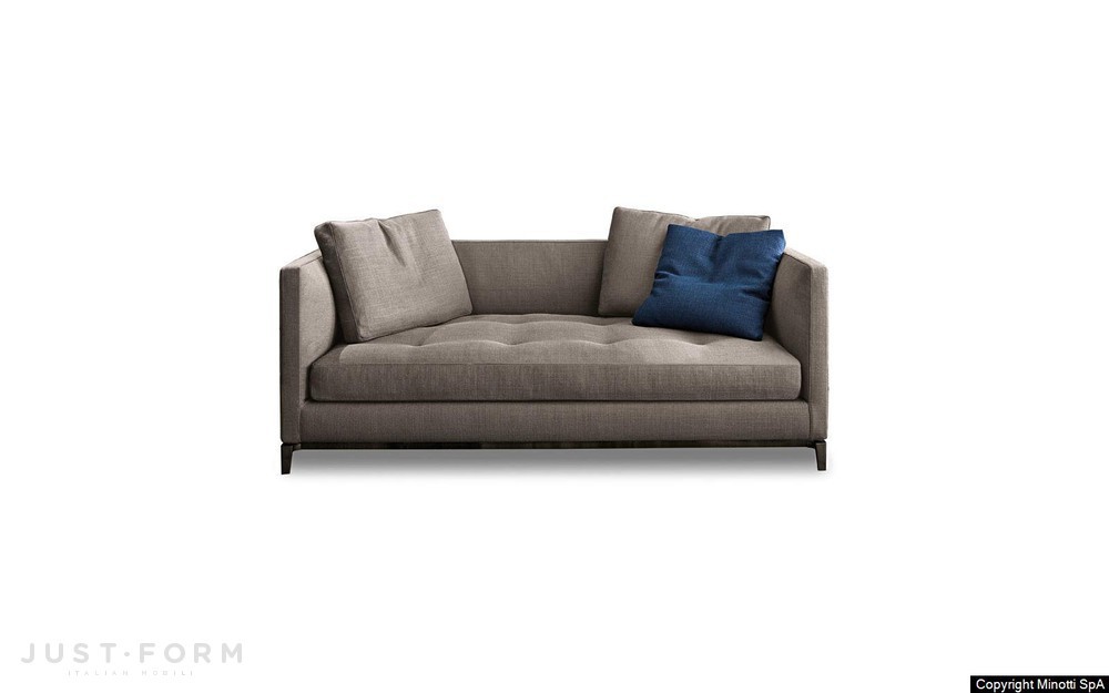Модульный диван Andersen Slim 90 "Quilt" фабрика Minotti фотография № 1