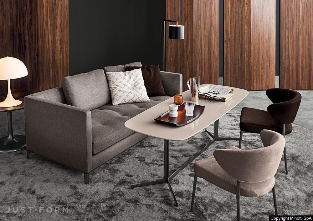 Модульный диван Andersen Slim 90 "Quilt" фабрика Minotti фотография № 5