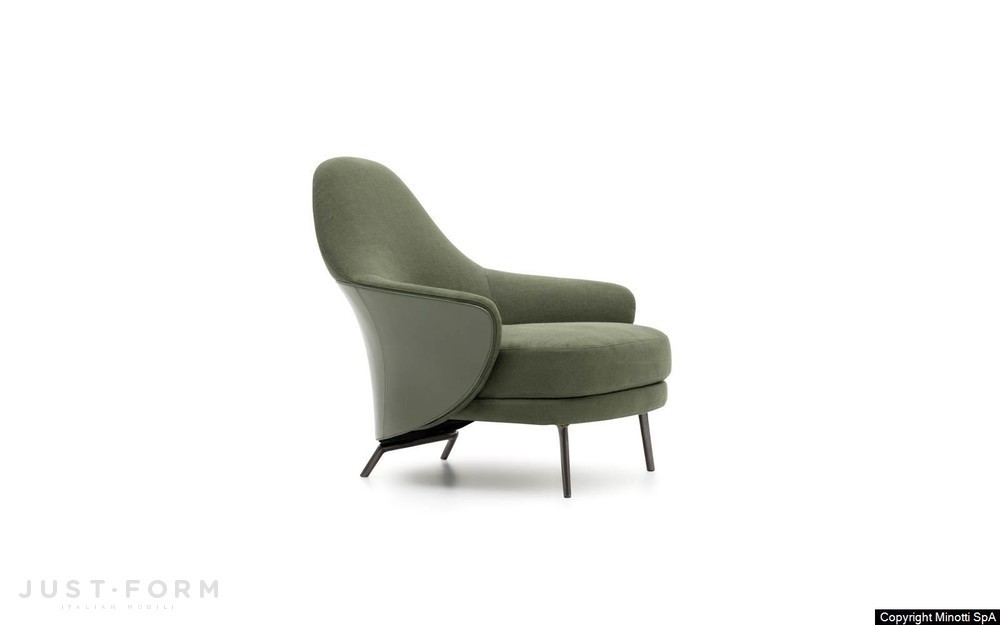 Кресло Angie фабрика Minotti фотография № 5
