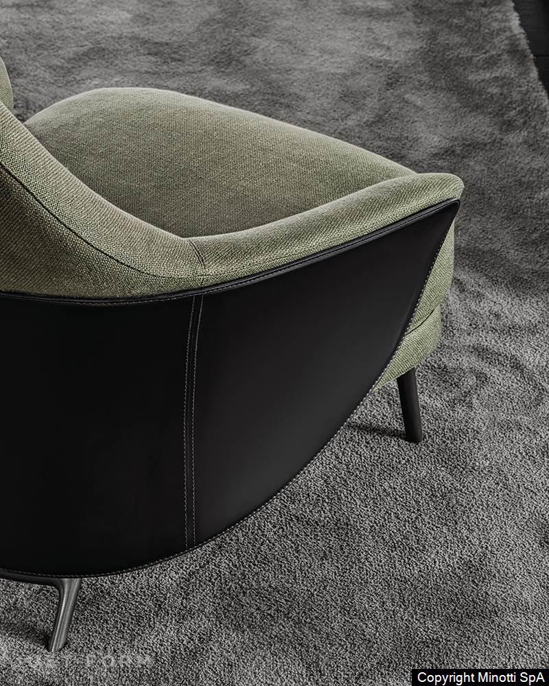 Кресло Angie фабрика Minotti фотография № 11