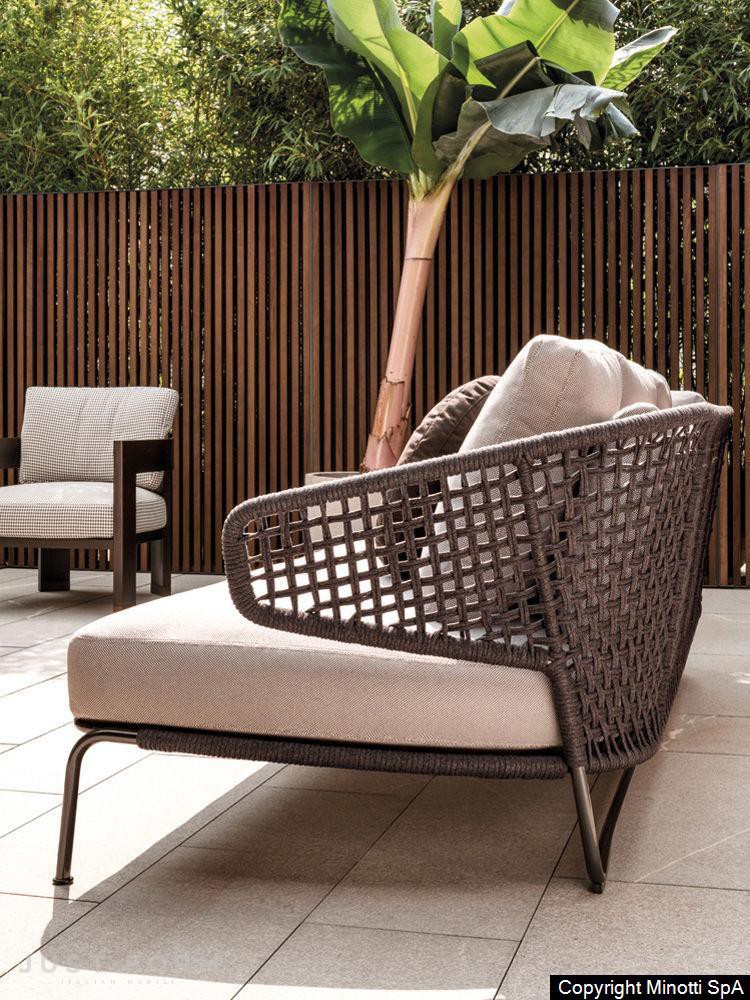 Садовый диван Aston "Cord" Outdoor фабрика Minotti фотография № 8