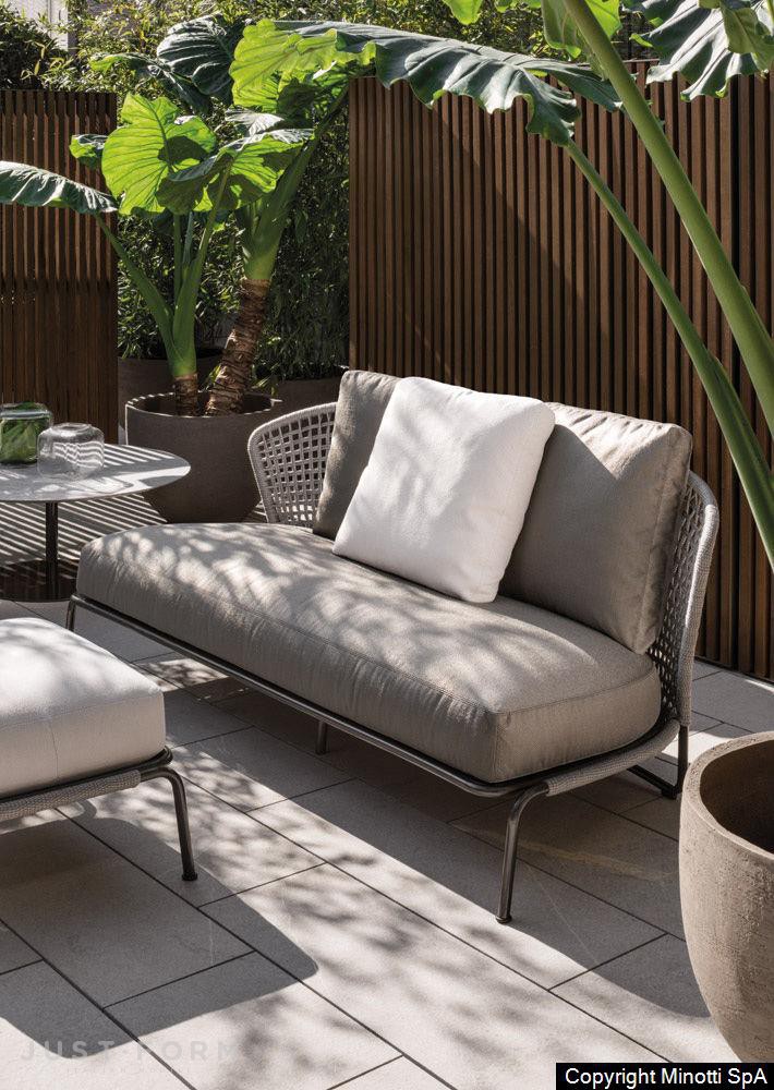Садовый диван Aston "Cord" Outdoor фабрика Minotti фотография № 4