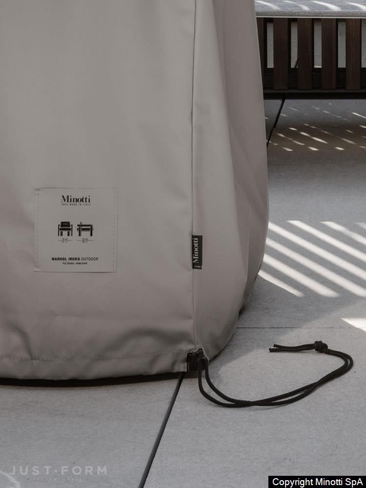 Садовый стул Aston "Cord" Outdoor Chair фабрика Minotti фотография № 7