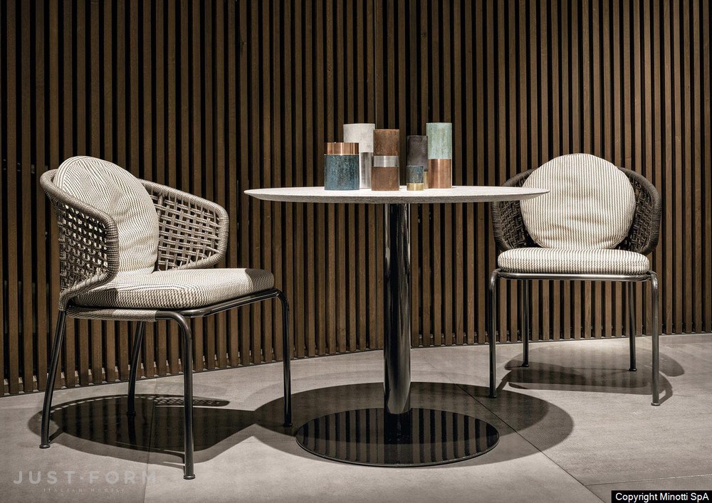 Садовый стул Aston "Cord" Outdoor Chair фабрика Minotti фотография № 6