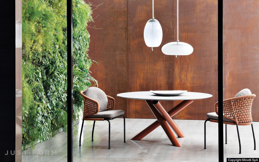 Садовый стул Aston "Cord" Outdoor Chair фабрика Minotti фотография № 2