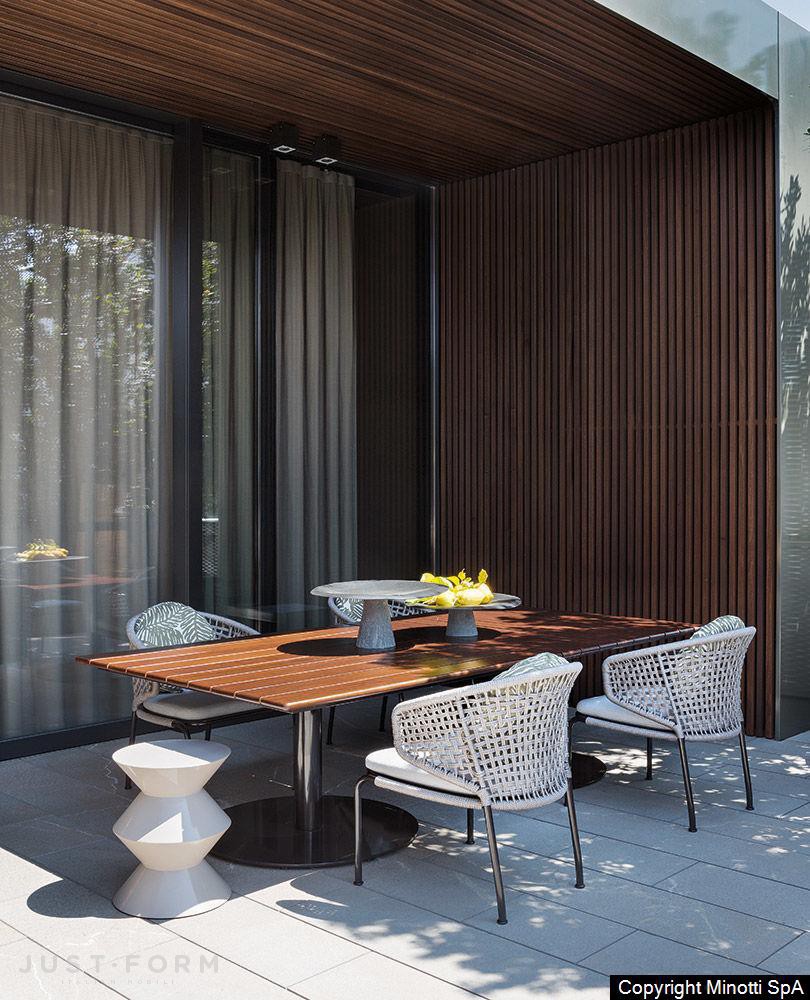 Садовый стул Aston "Cord" Lounge Outdoor Chair фабрика Minotti фотография № 4