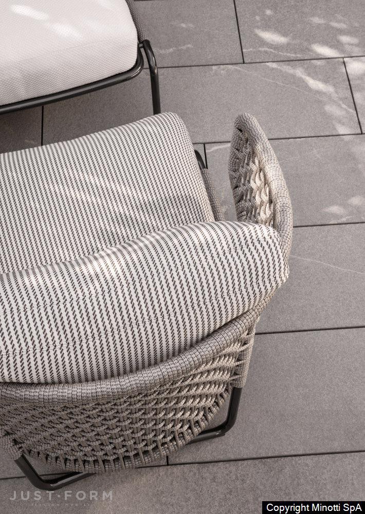 Садовое кресло Aston "Cord" Outdoor фабрика Minotti фотография № 10
