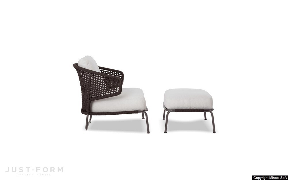 Садовое кресло Aston "Cord" Outdoor фабрика Minotti фотография № 5