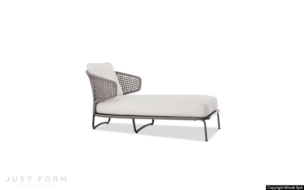 Шезлонг Aston “Cord” Outdoor фабрика Minotti фотография № 1