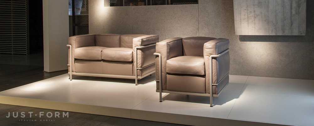 Кресло LC2 Fauteuil Grand Confort Durable фабрика Cassina фотография № 17