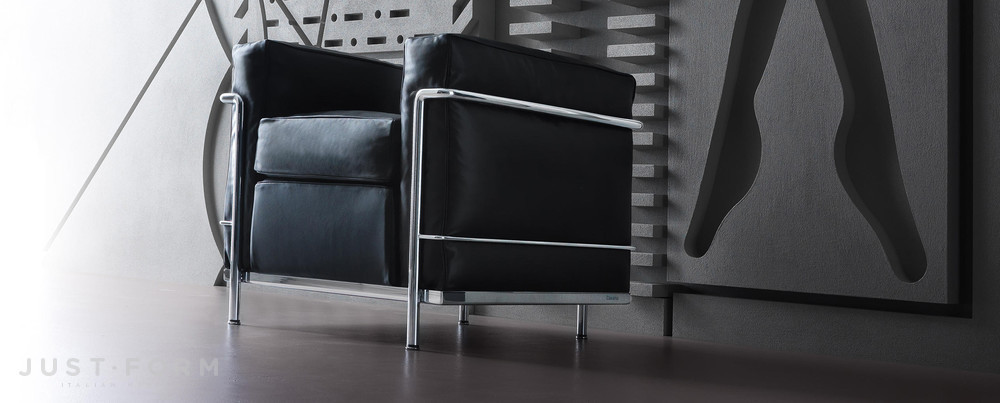 Кресло LC2 Fauteuil Grand Confort Durable фабрика Cassina фотография № 16