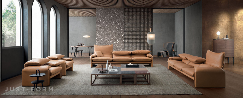 Диван и кресло 675 Maralunga Maxi 40 фабрика Cassina фотография № 12