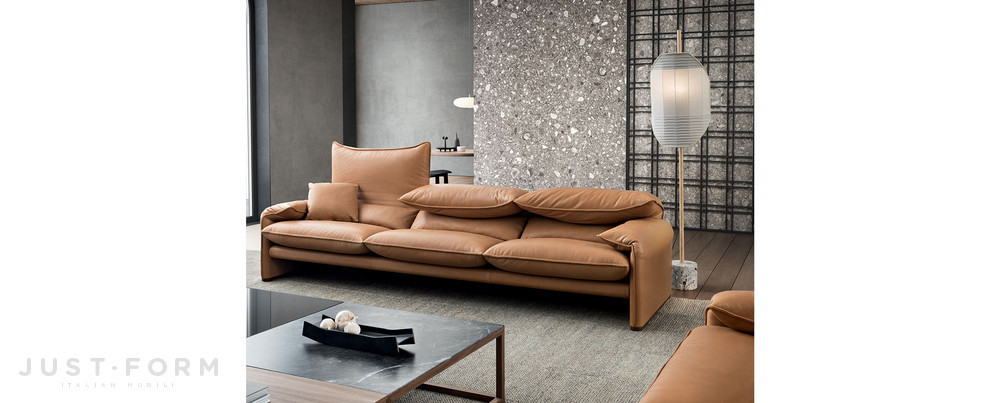 Диван и кресло 675 Maralunga Maxi 40 фабрика Cassina фотография № 11