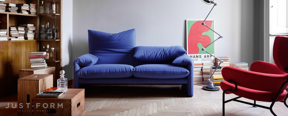 Диван 675 Maralunga Sofa фабрика Cassina фотография № 3