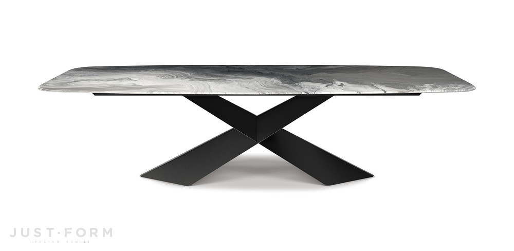 Обеденный стол Tyron Crystalart фабрика Cattelan Italia фотография № 1