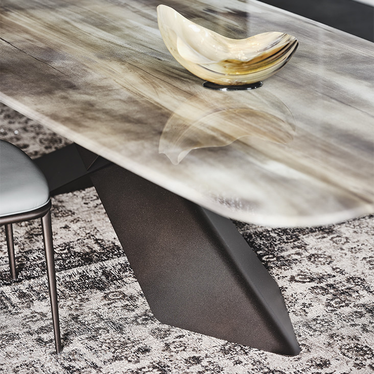 Обеденный стол Tyron Crystalart фабрика Cattelan Italia фотография № 4