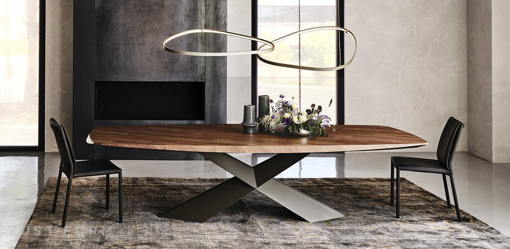 Обеденный стол Tyron Wood фабрика Cattelan Italia фотография № 9
