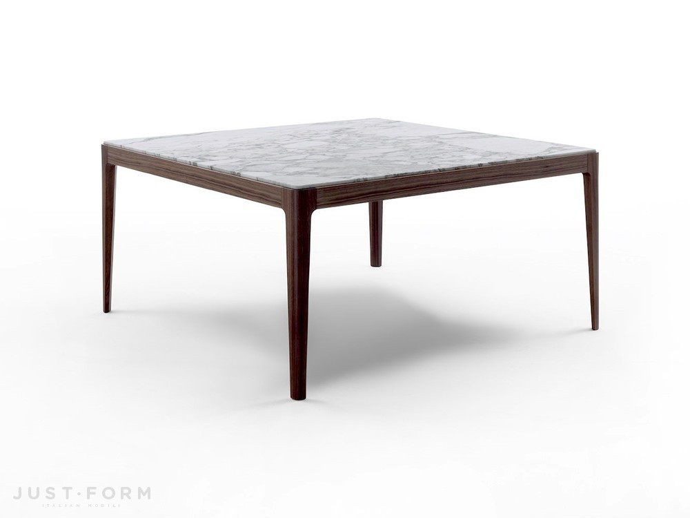 Квадратный обеденный стол Ziggy Table 150x150 фабрика Porada фотография № 2