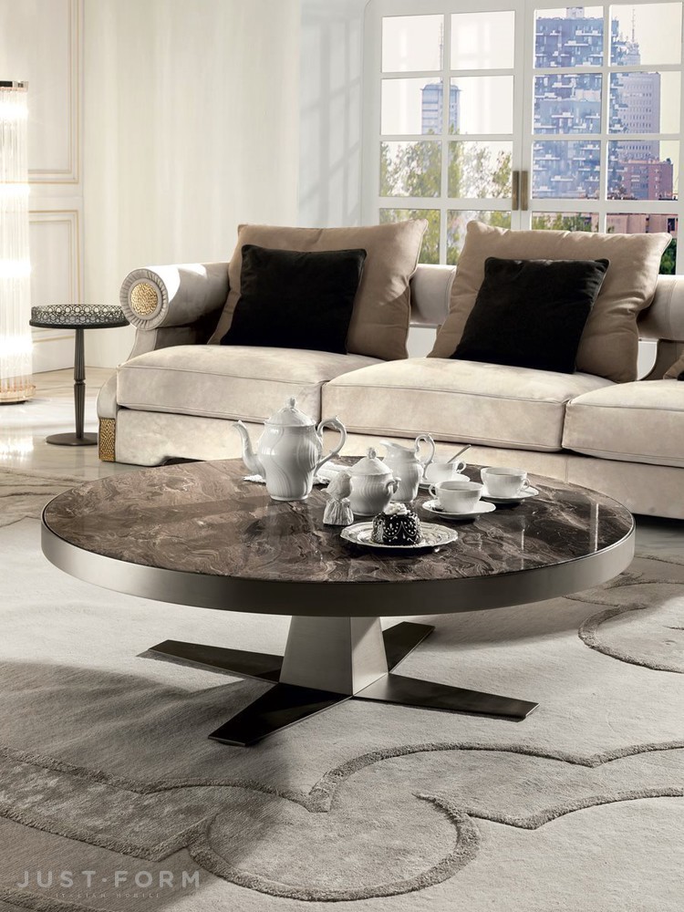 Круглый столик Bourbon фабрика Longhi фотография № 6