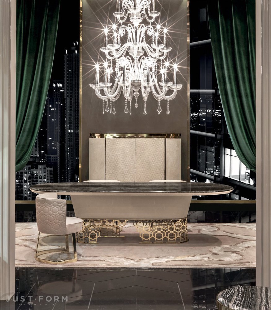Обеденный стол Clairmont фабрика Longhi фотография № 14