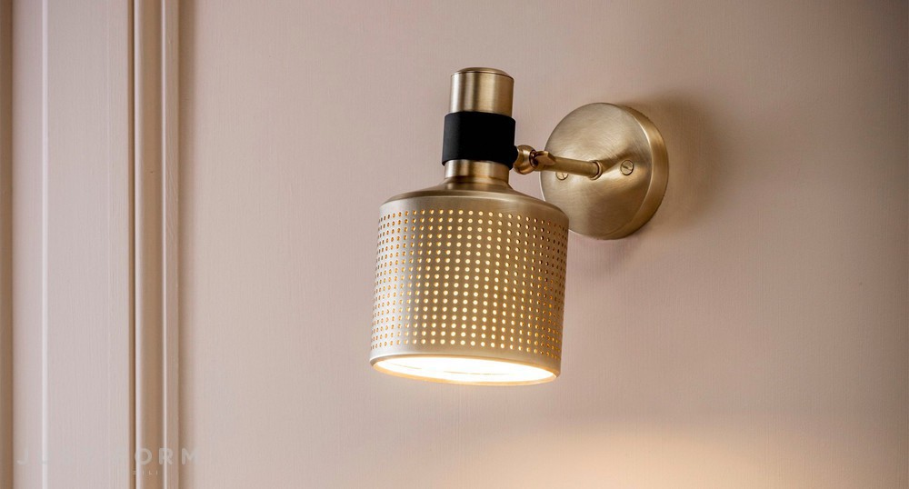Бра Riddle Wall Light Single фабрика Bert Frank фотография № 1