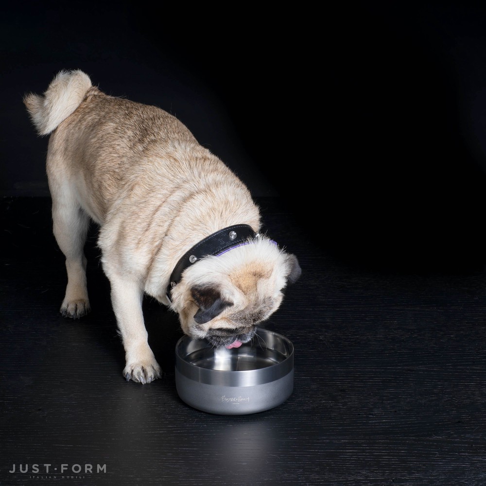 Миска для собаки Dog Bowl / Small / Gun Metal фабрика Buster + Punch фотография № 3