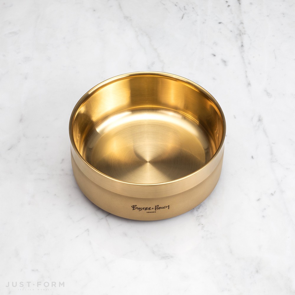 Миска для собаки Dog Bowl / Large / Brass фабрика Buster + Punch фотография № 2