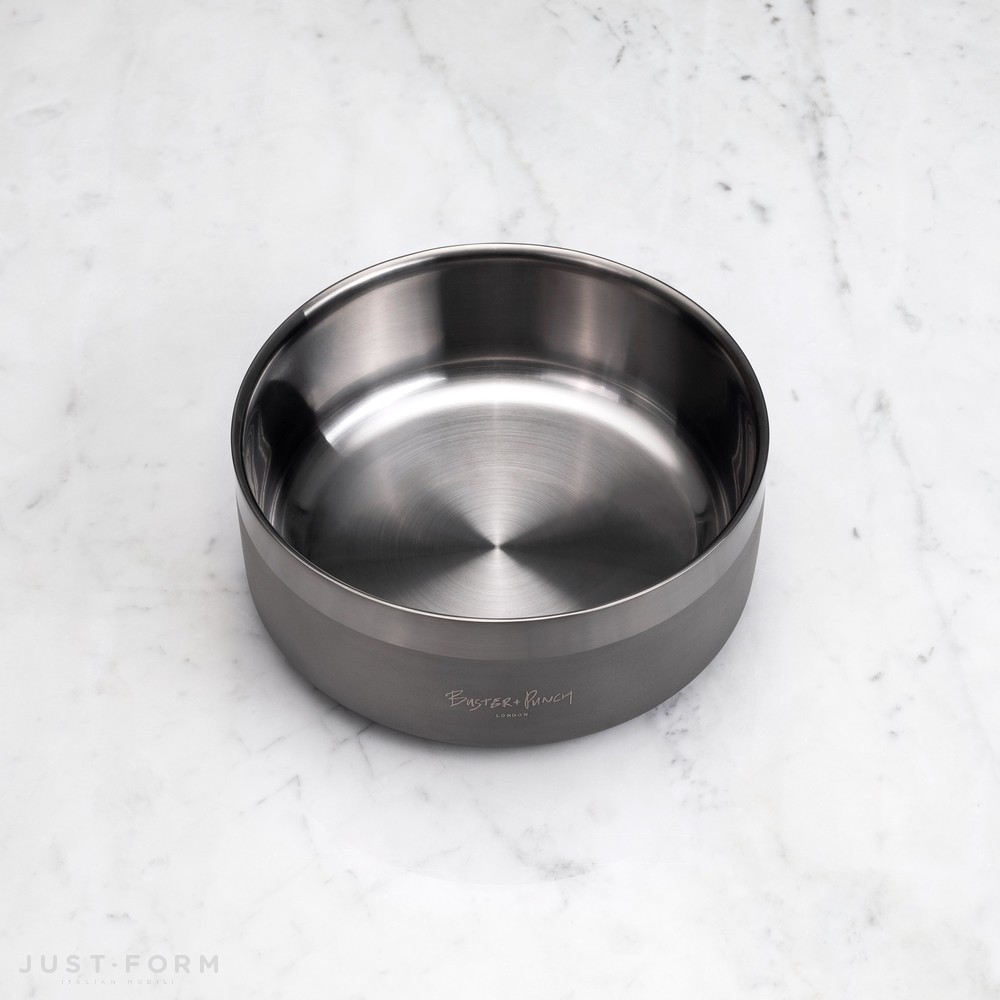 Миска для собаки Dog Bowl / Large / Gun Metal фабрика Buster + Punch фотография № 2