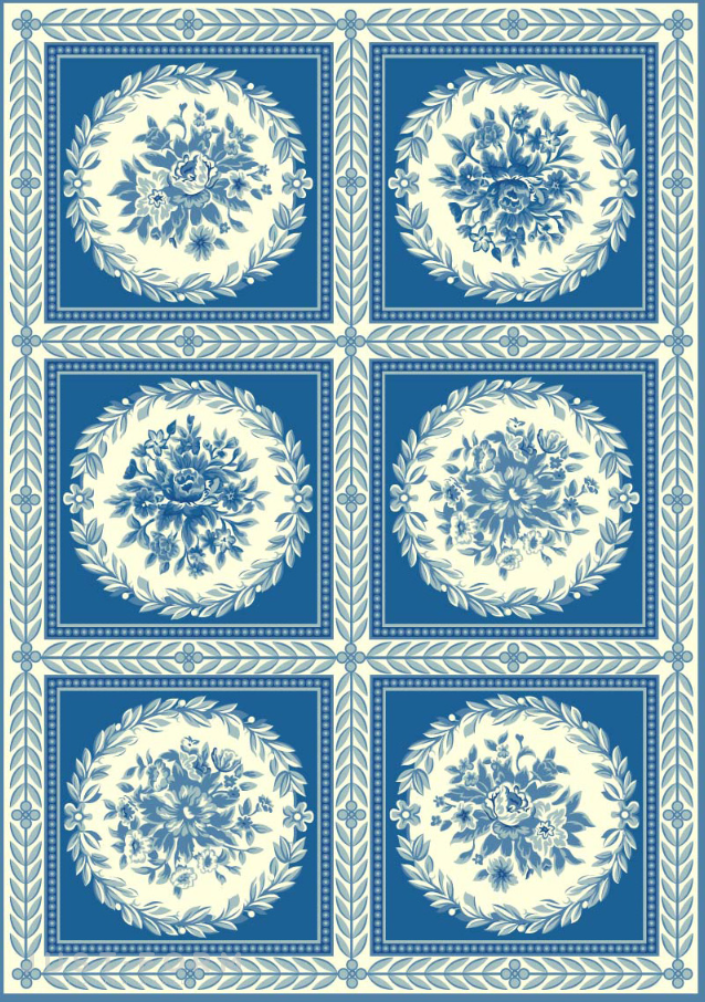 Прямоугольный ковер Design TD 283 фабрика Jumbo Collection фотография № 2